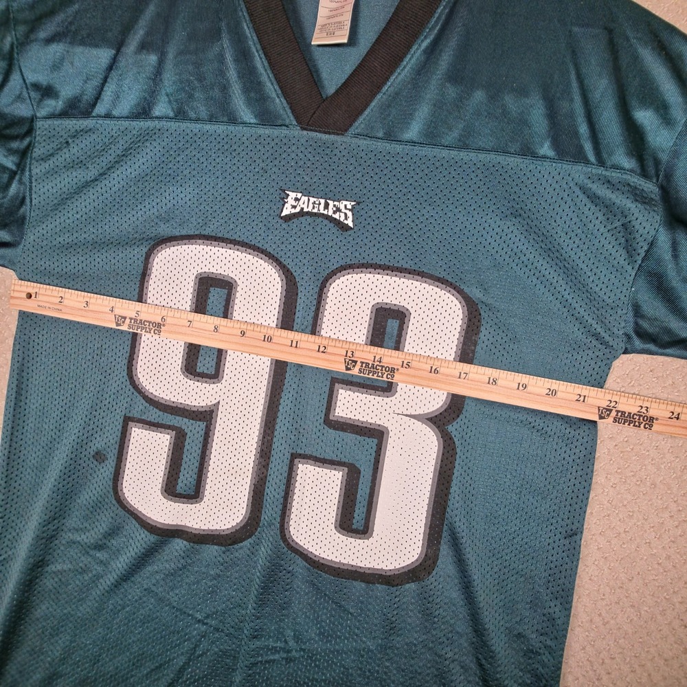 NFL Philadelphia Eagles Jevon Kearse #93 Players Edition Jersey‎ Medium Mens VTG - Picture 9 of 12